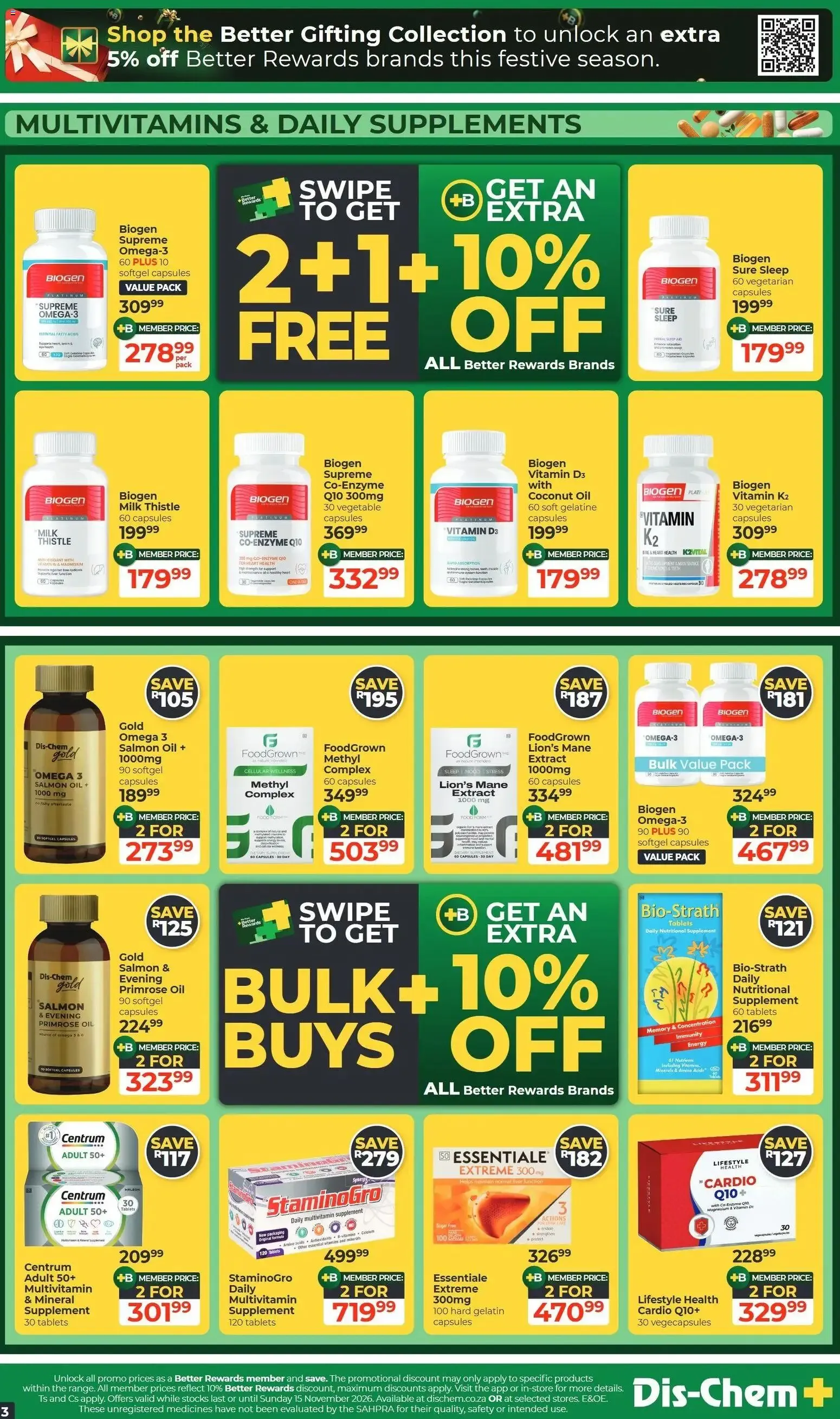 Dis-Chem – Dis-Chem Flyer (20.10.2026 – 15.11.2026) – Page 3