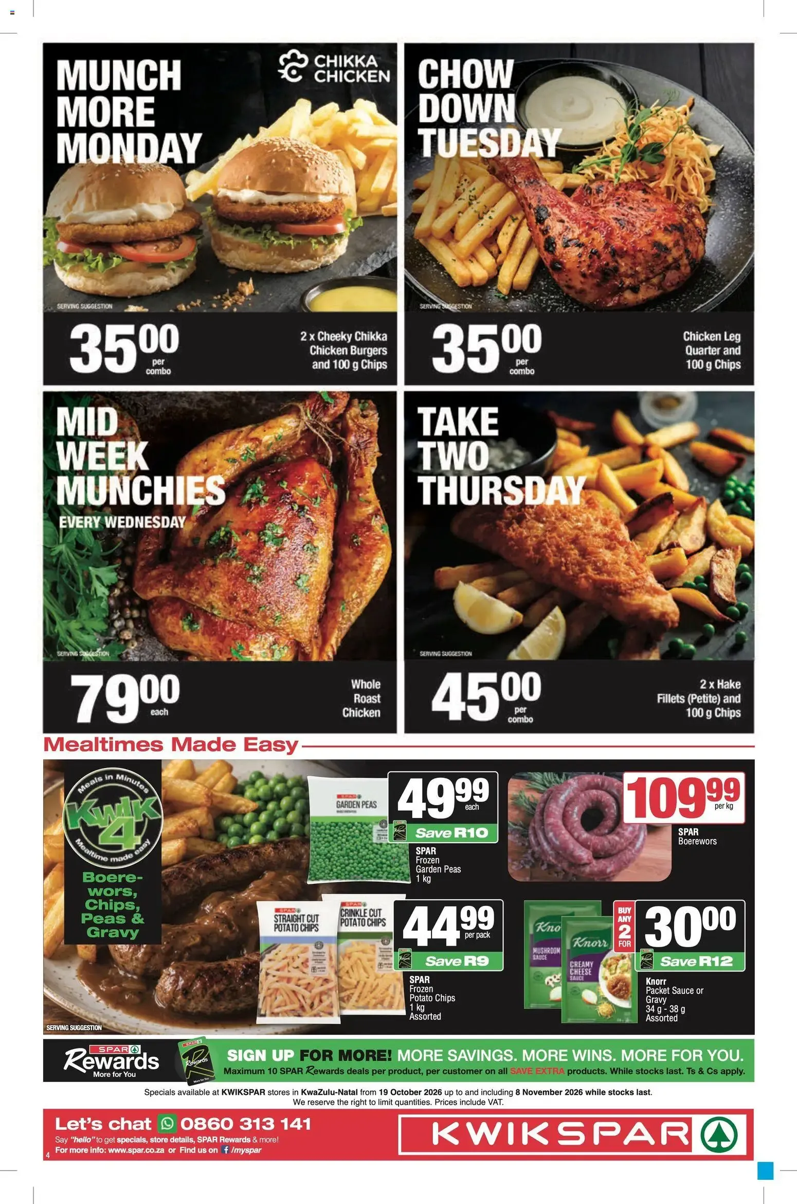 KWIKSPAR – KWIKSPAR Catalogue (19.10.2026 – 08.11.2026) – Page 4