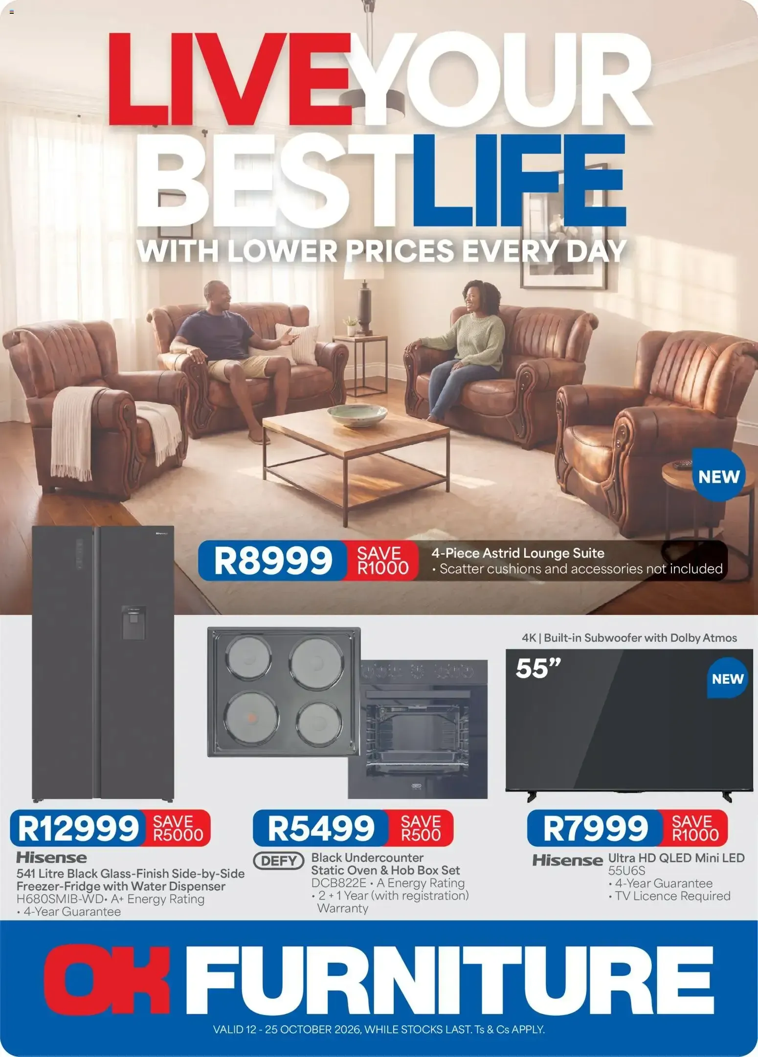 OK Furniture – OK Furniture Flyer (12.10.2026 – 25.10.2026)