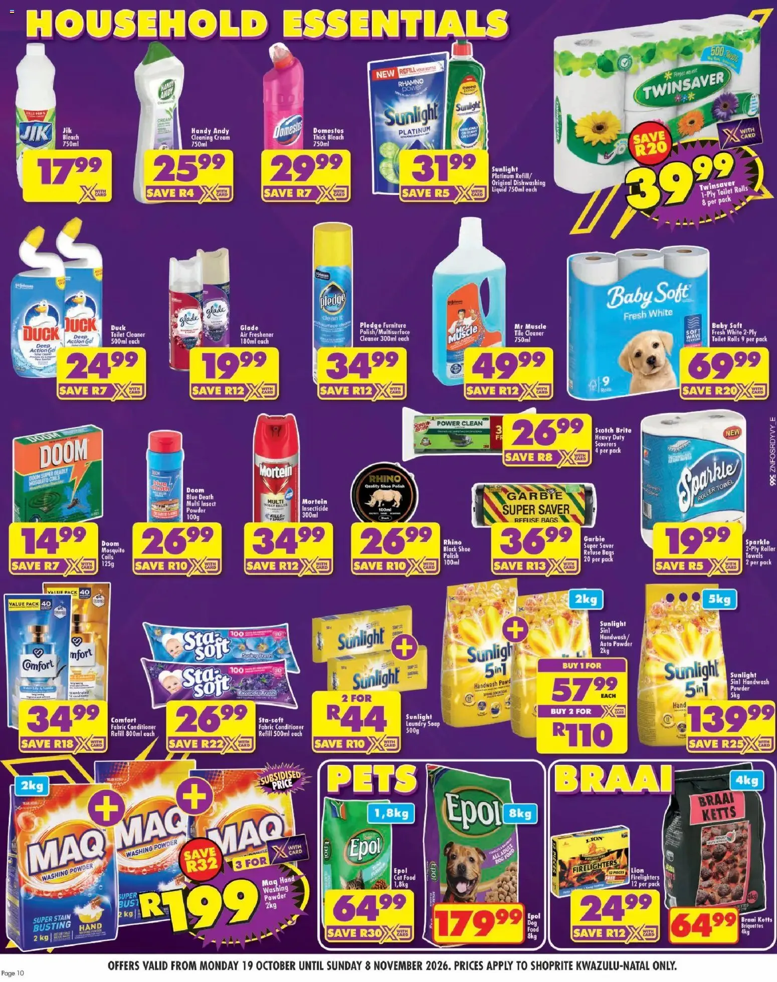 Shoprite – Shoprite Flyer (19.10.2026 – 08.11.2026) – Page 10