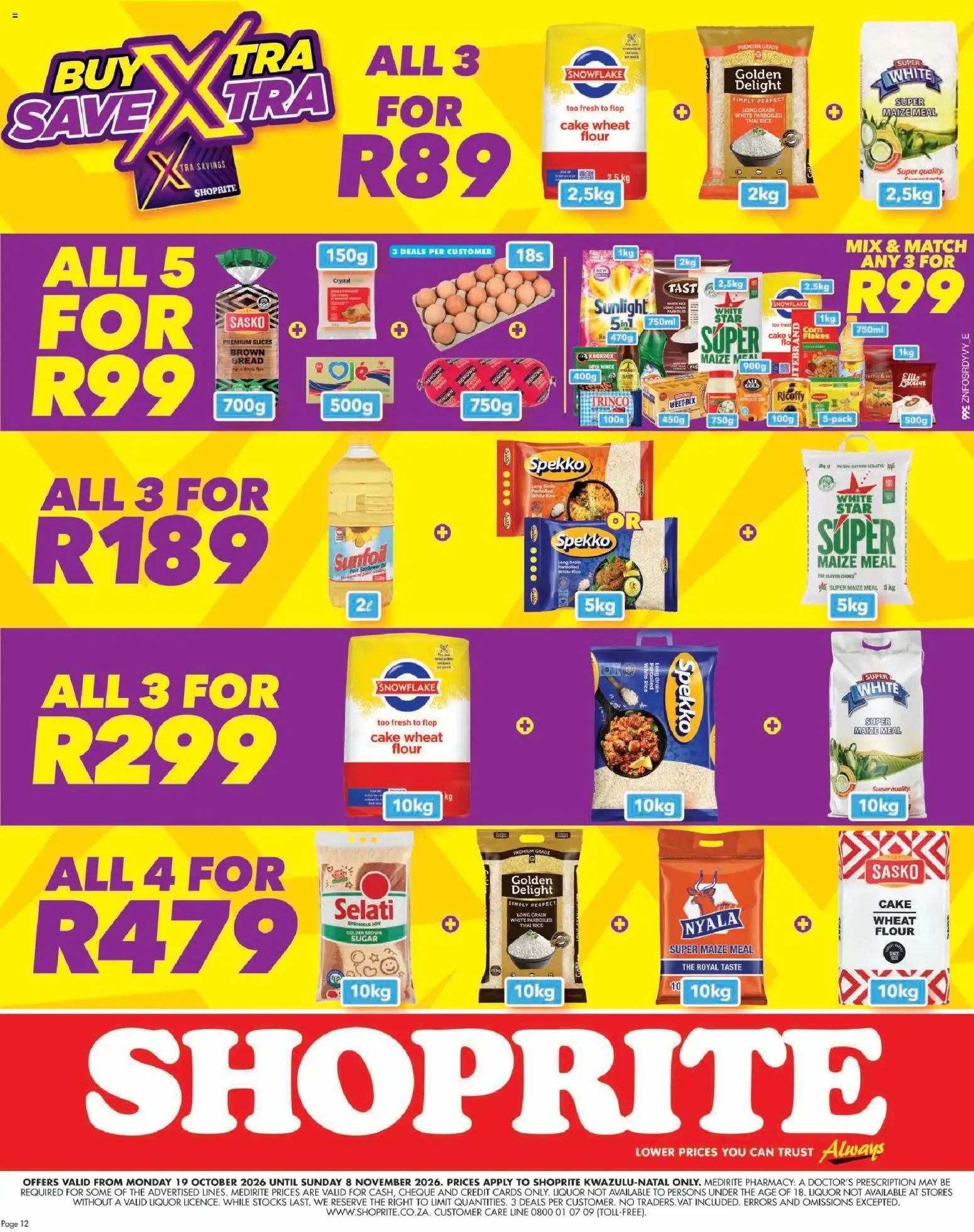 Shoprite – Shoprite Flyer (19.10.2026 – 08.11.2026) – Page 12
