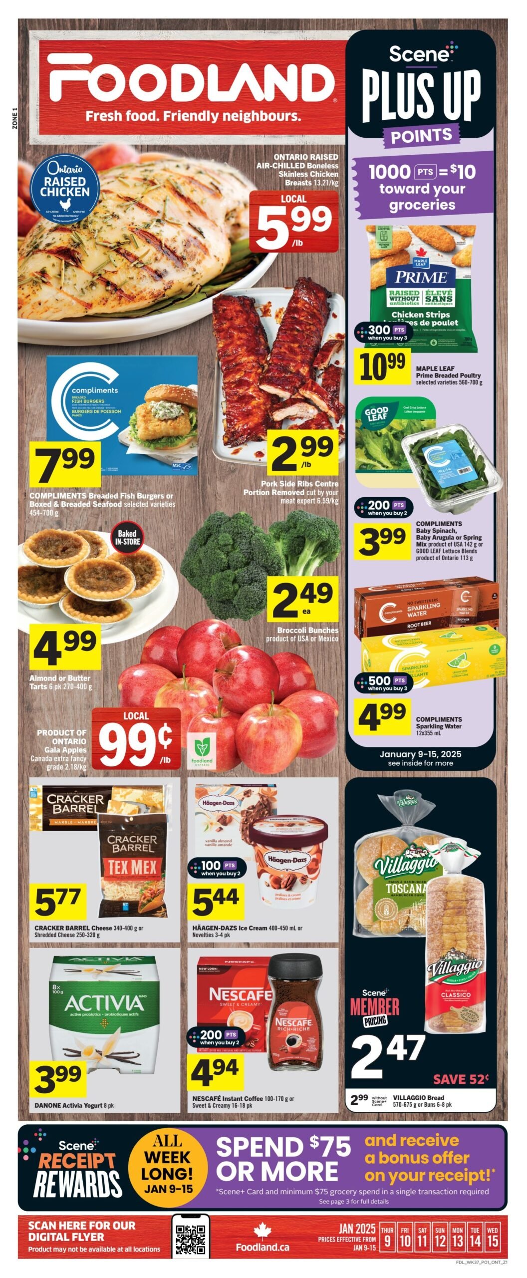 Foodland Flyer January 9 – January 15, 2025