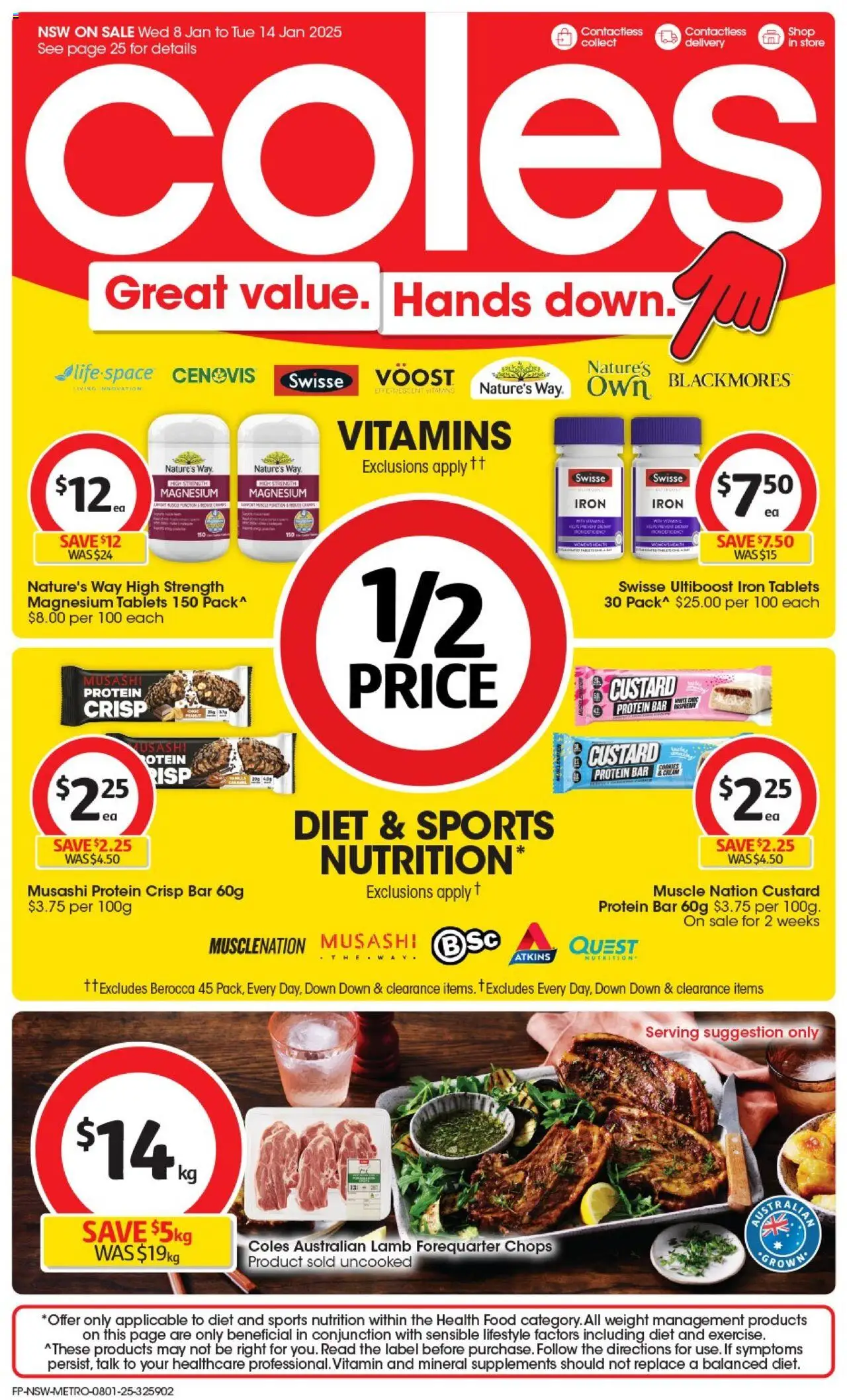 Coles catalogue valid from 08/01/2025 - page 1