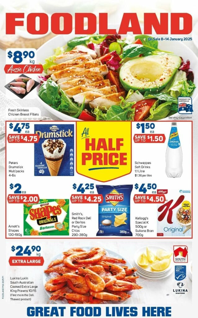 Foodland Catalogues from 8 JanuaryFoodland Catalogues from 8 January Page