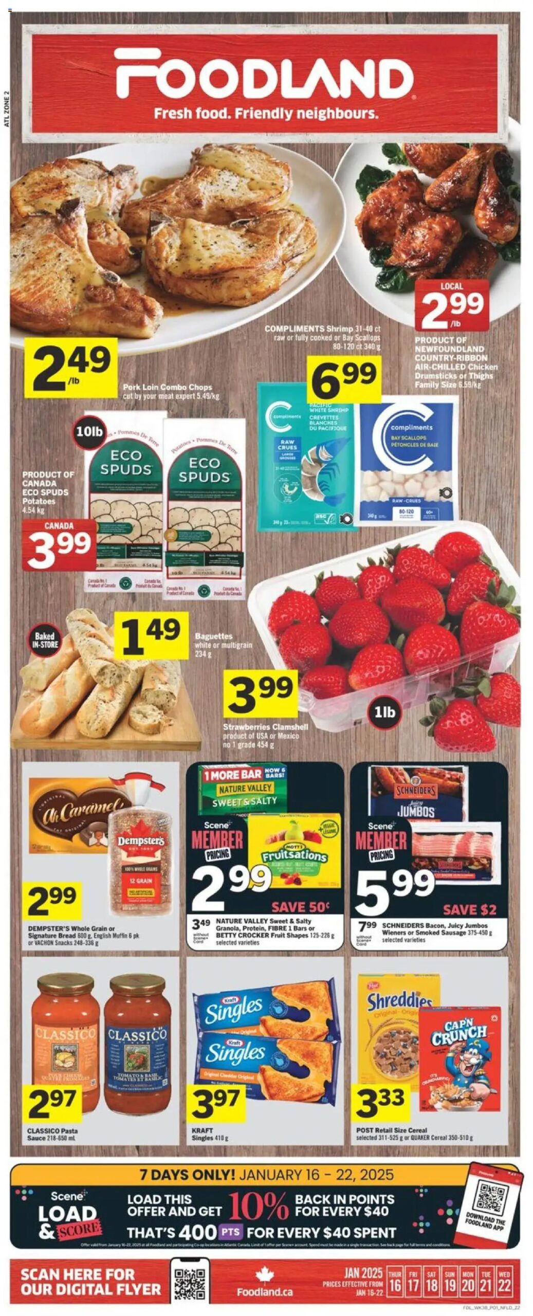 Foodland flyer - NL from Jan 16, 2025 > weekly specials & deals