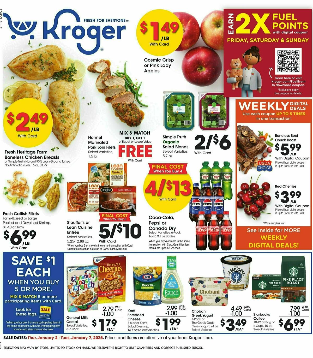 Kroger Weekly Ad from January 2Kroger Weekly Ad from January 2- Page 3Kroger Weekly Ad from January 2- Page 4Kroger Weekly Ad from January 2- Page 5Kroger Weekly Ad from January 2- Page 6Kroger Weekly Ad from January 2- Page 7Kroger Weekly Ad from January 2- Page 8Kroger Weekly Ad from January 2- Page 9Kroger Weekly Ad from January 2- Page 10