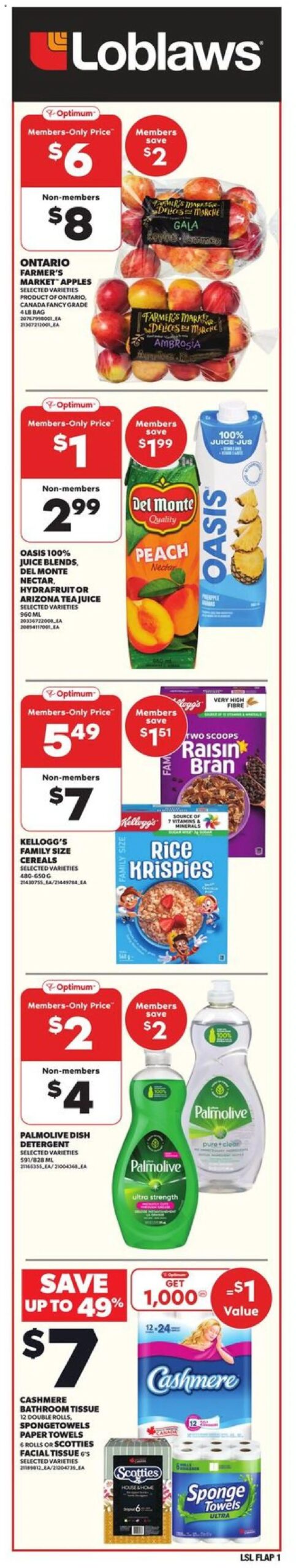 Loblaws weekly flyer / circulaire from Jan 16, 2025 > weekly specials & deals