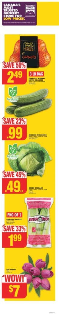 No Frills Weekly Flyer 23 Thursday 1 No Frills weekly flyer circulaire from Jan 23 2025 scaled