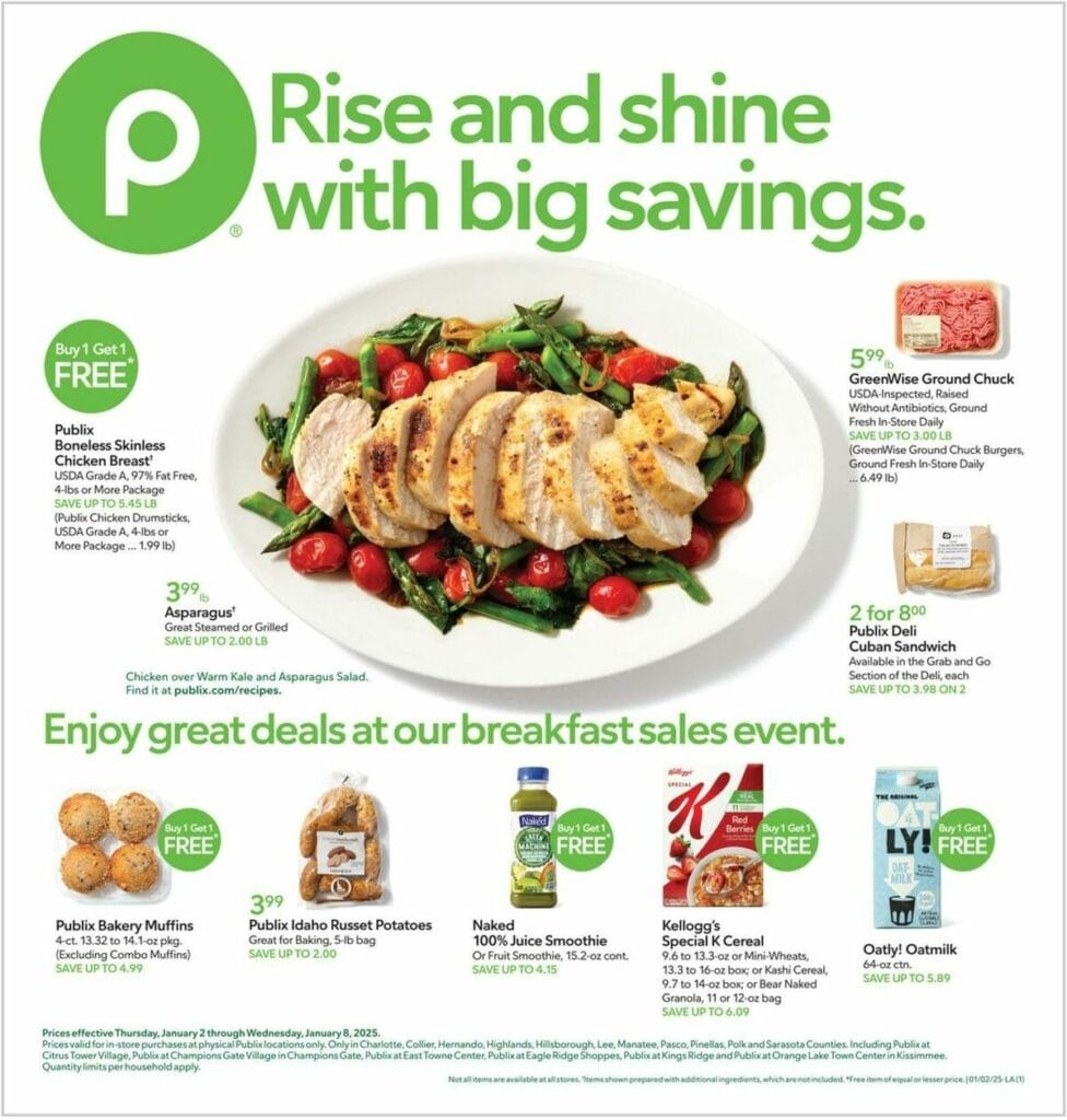 Publix Weekly Ad from January 2Publix Weekly Ad from January