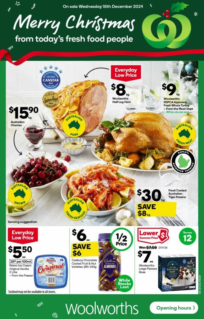 Woolworths Catalogues from 18 DecemberWoolworths Catalogues from 18 December Page