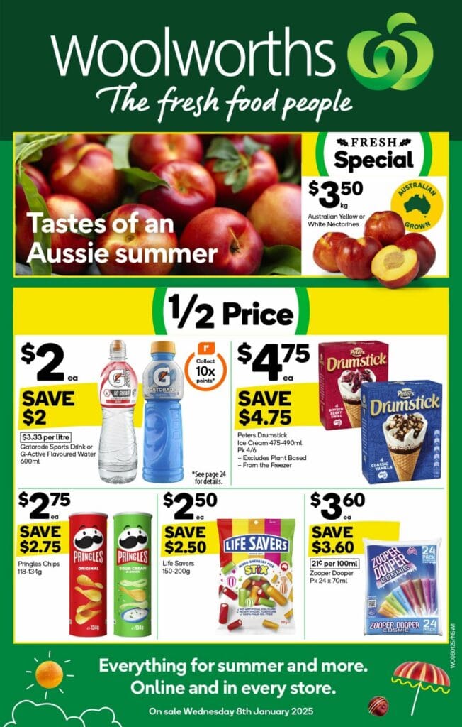 Woolworths Catalogues from 8 JanuaryWoolworths Catalogues from 8 January Page