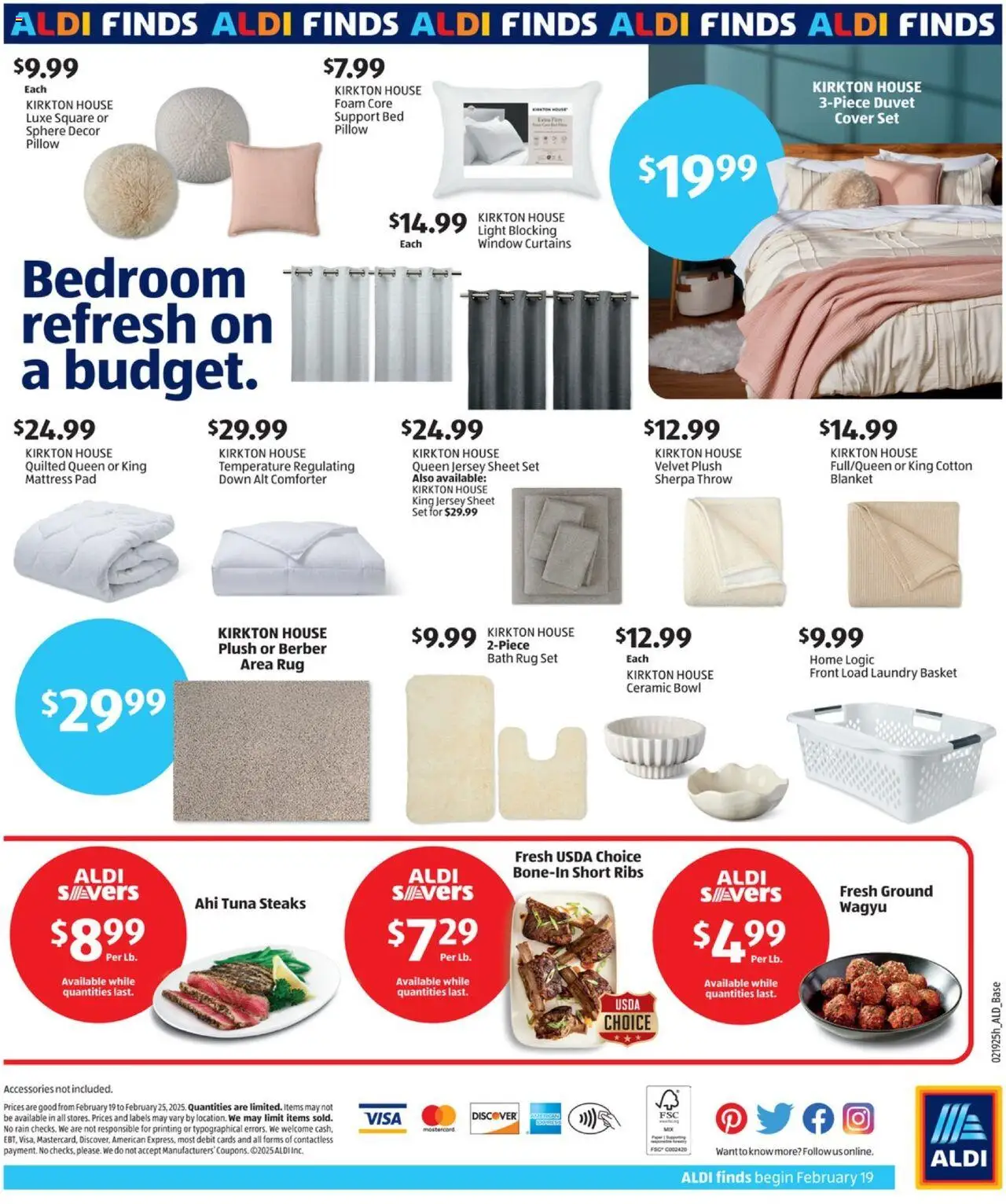 Aldi Weekly Ad from 02/19/2025 - Flyer, Sales ad - Page number 2