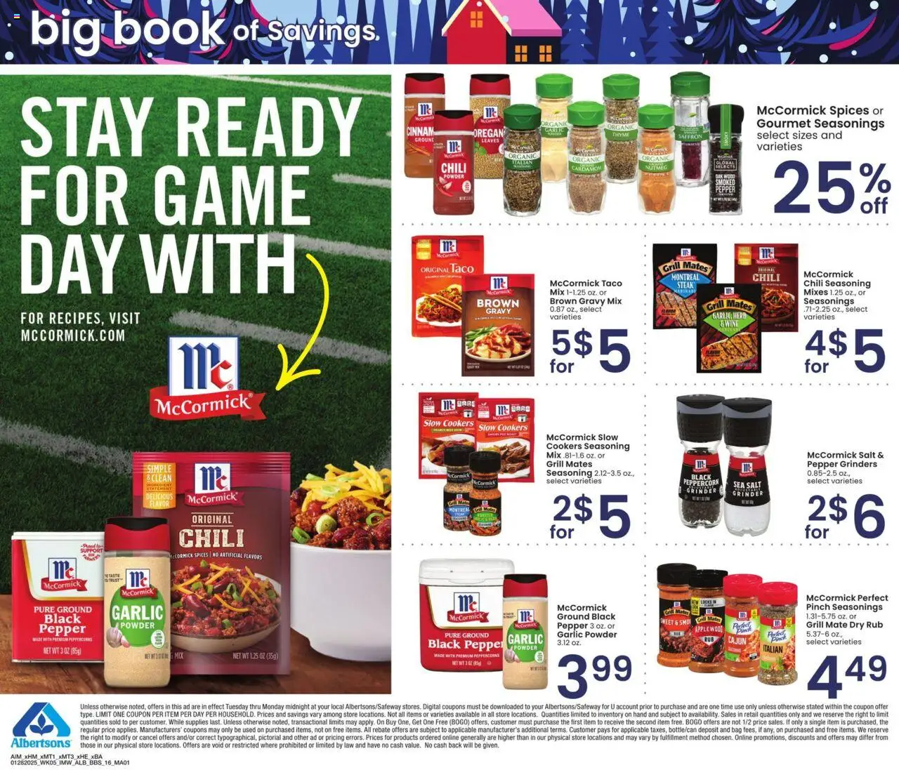 Albertsons Big Book of Savings from 01/28/2025 - Flyer - Page number 16