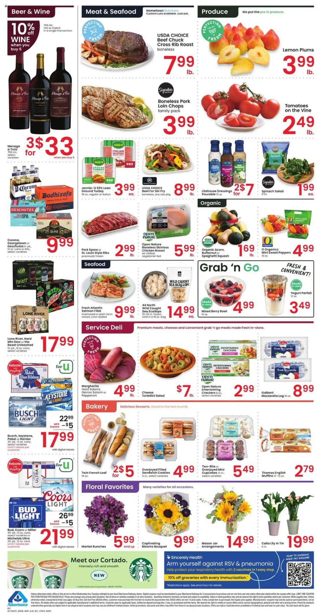 Albertsons Weekly Ad from 02/19/2025 - Flyer - Page number 4
