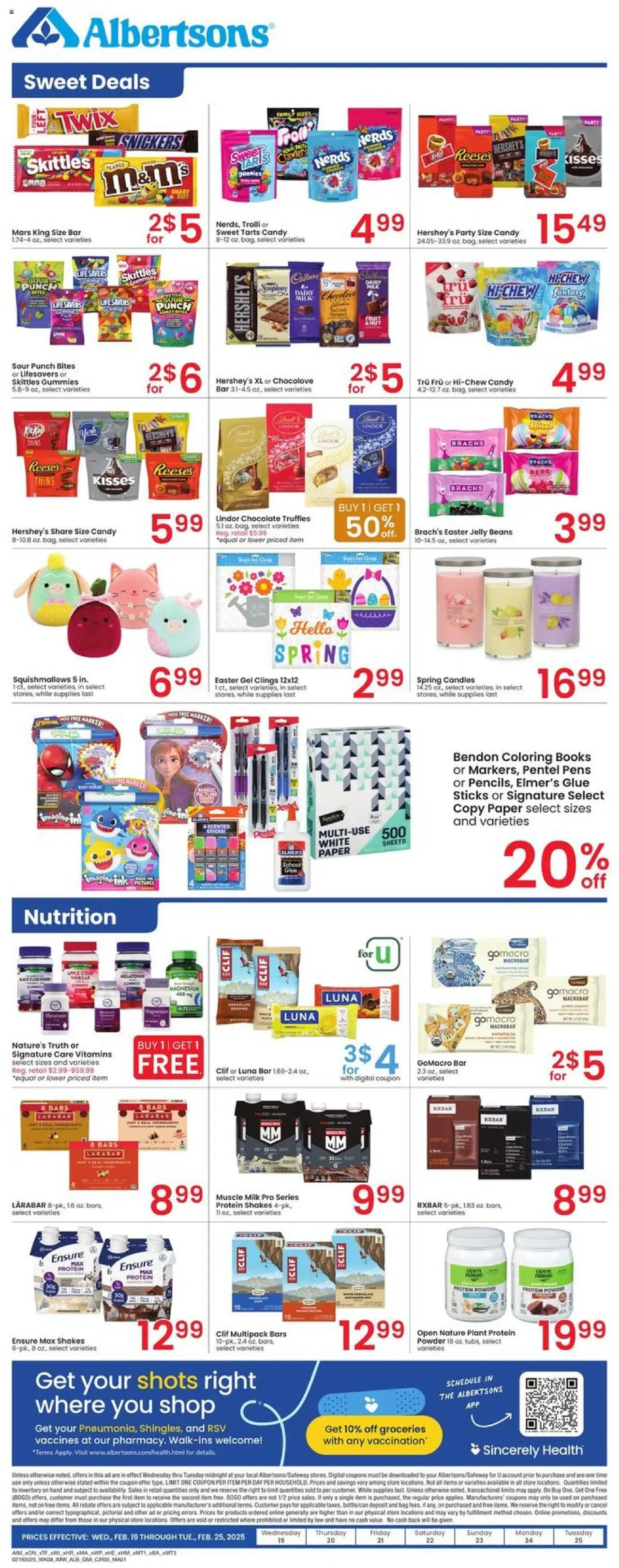 Albertsons Weekly Ad from 02/19/2025 - Flyer - Page number 5