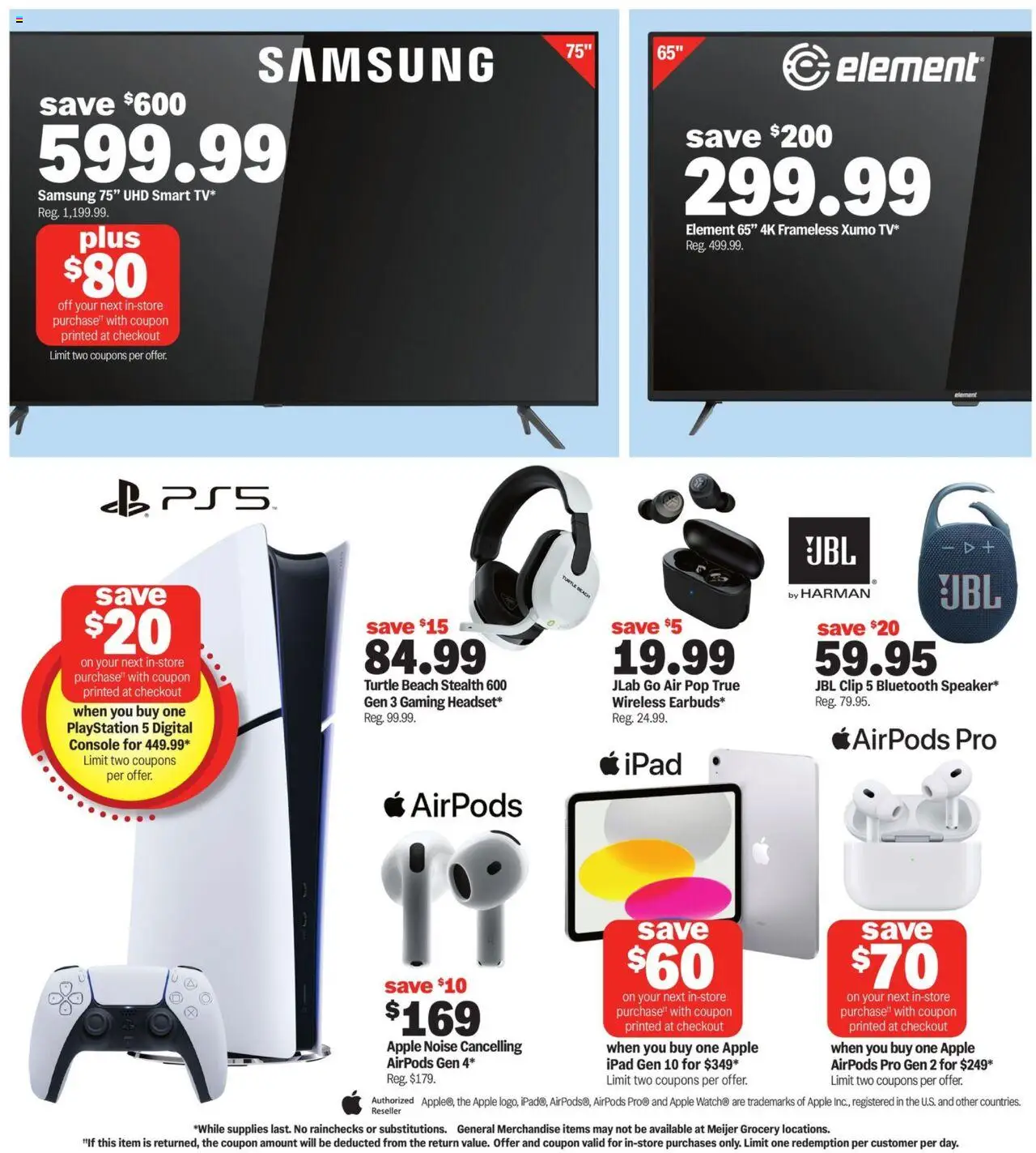 MEIJER AD from 02/16/2025 - More Deals Across the Store - PREVIEW - Page number 3