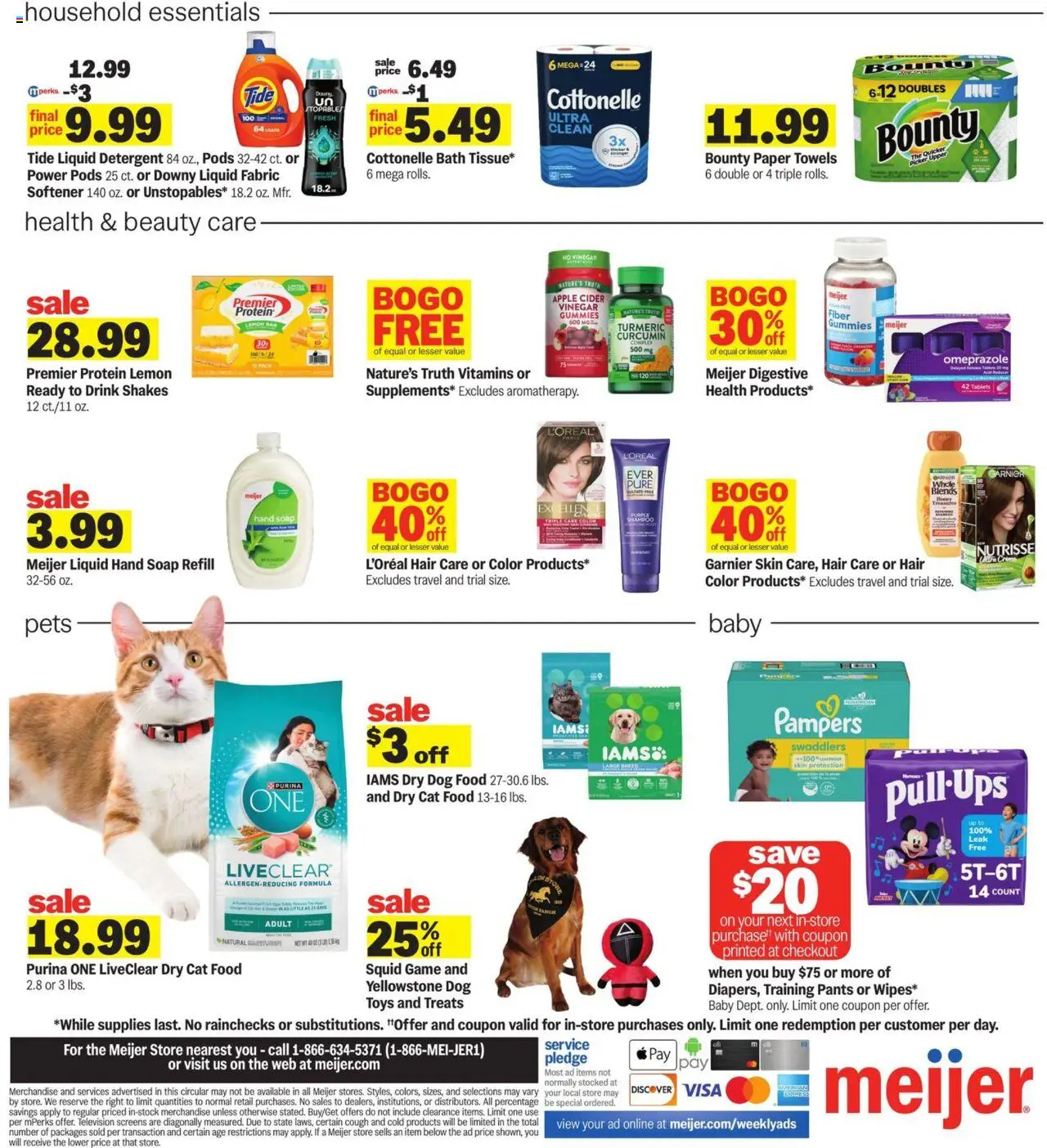 MEIJER AD from 02/16/2025 - Weekly Ad - PREVIEW - Page number 4