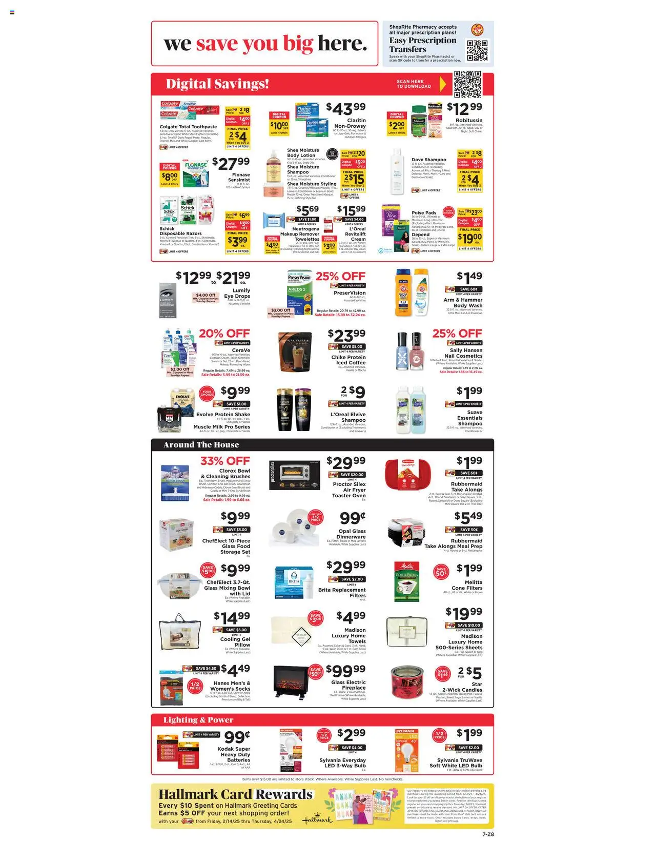 ShopRite Circular from 02/14/2025 >> Weekly Ad, flyer - Page number 7