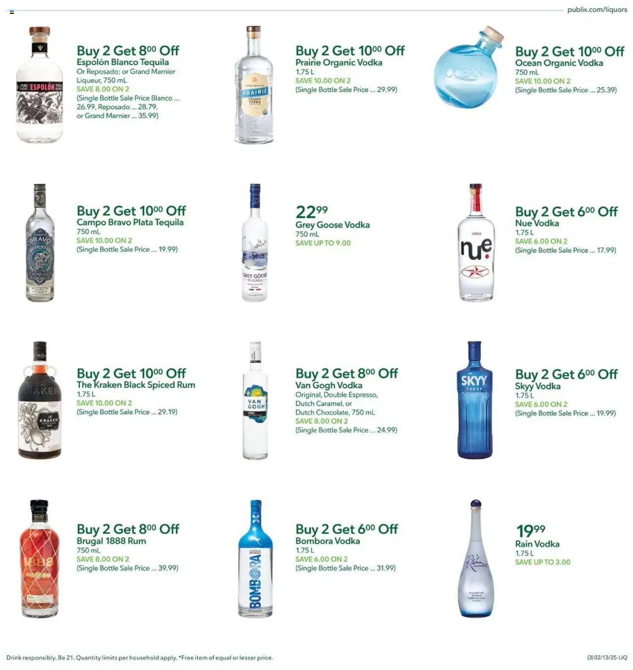 Publix Weekly ad from (02/13/2025) - Ad this week, Flyer - Page number 3