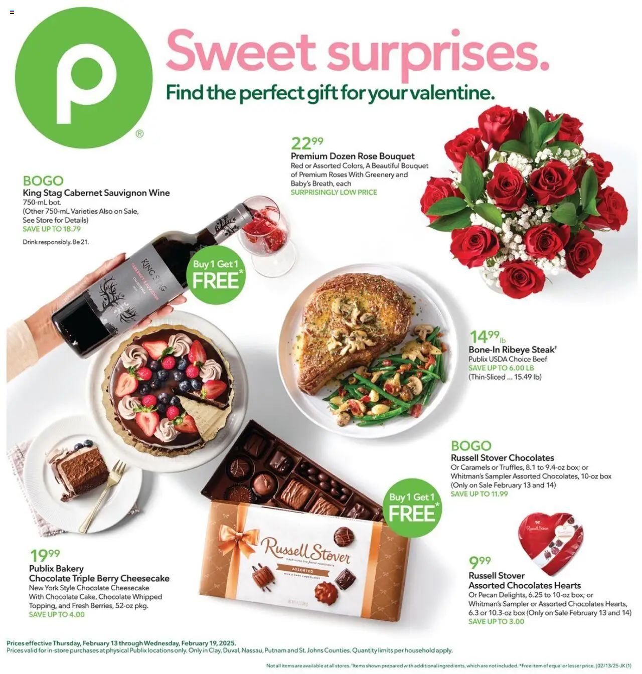 PUBLIX Weekly ad from 02/13/2025 >> Ad this week, Flyer