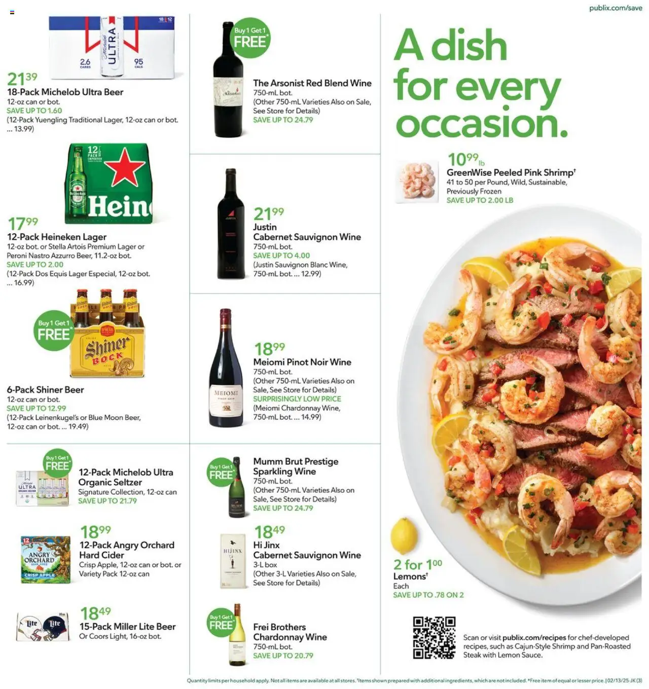 Publix Weekly ad from (02/13/2025) - Ad this week, Flyer - Page number 3