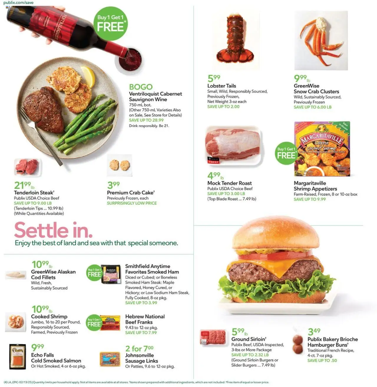 Publix Weekly ad from (02/13/2025) - Ad this week, Flyer - Page number 4