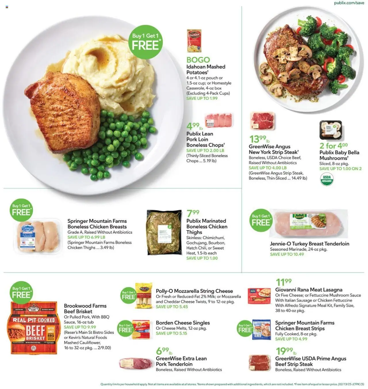 Publix Weekly ad from (02/13/2025) - Ad this week, Flyer - Page number 5