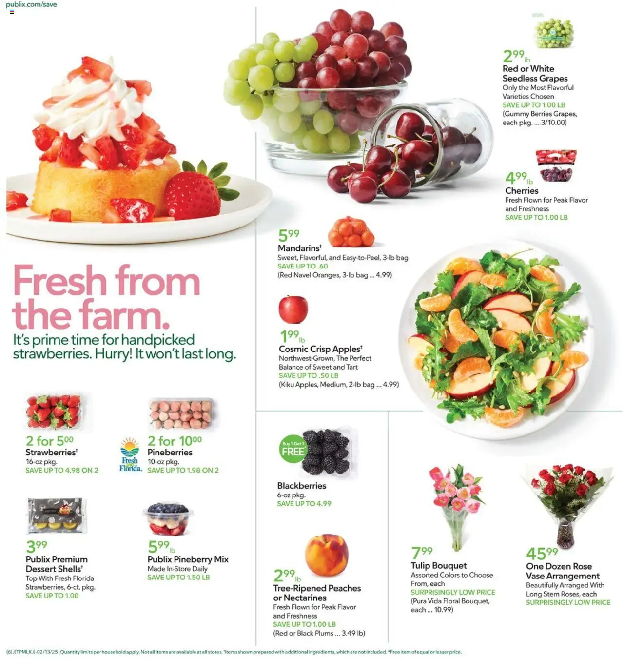 Publix Weekly ad from (02/13/2025) - Ad this week, Flyer - Page number 6