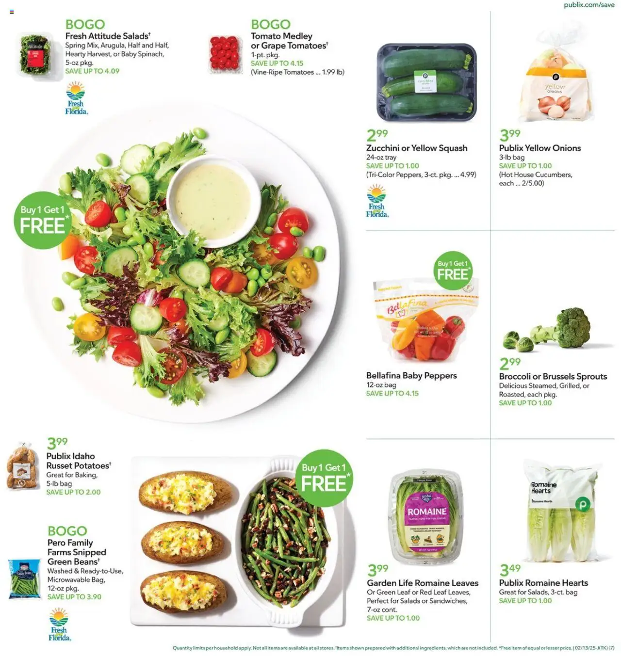 Publix Weekly ad from (02/13/2025) - Ad this week, Flyer - Page number 7