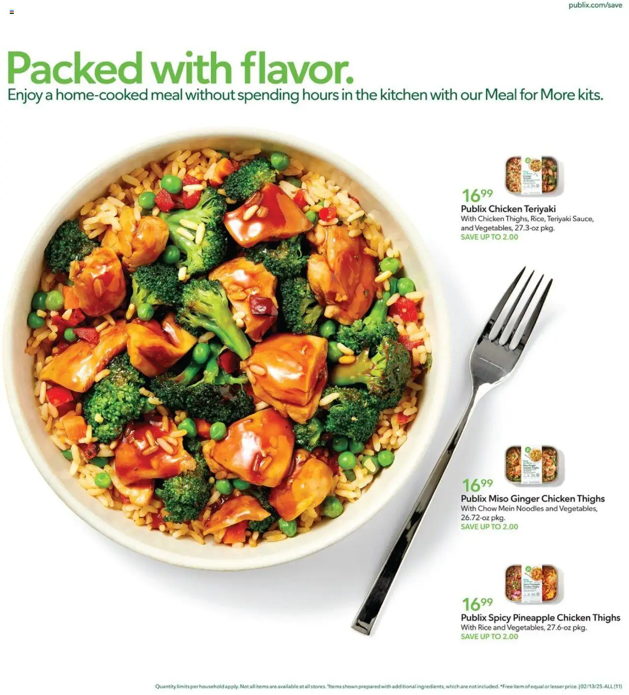 Publix Weekly ad from (02/13/2025) - Ad this week, Flyer - Page number 11