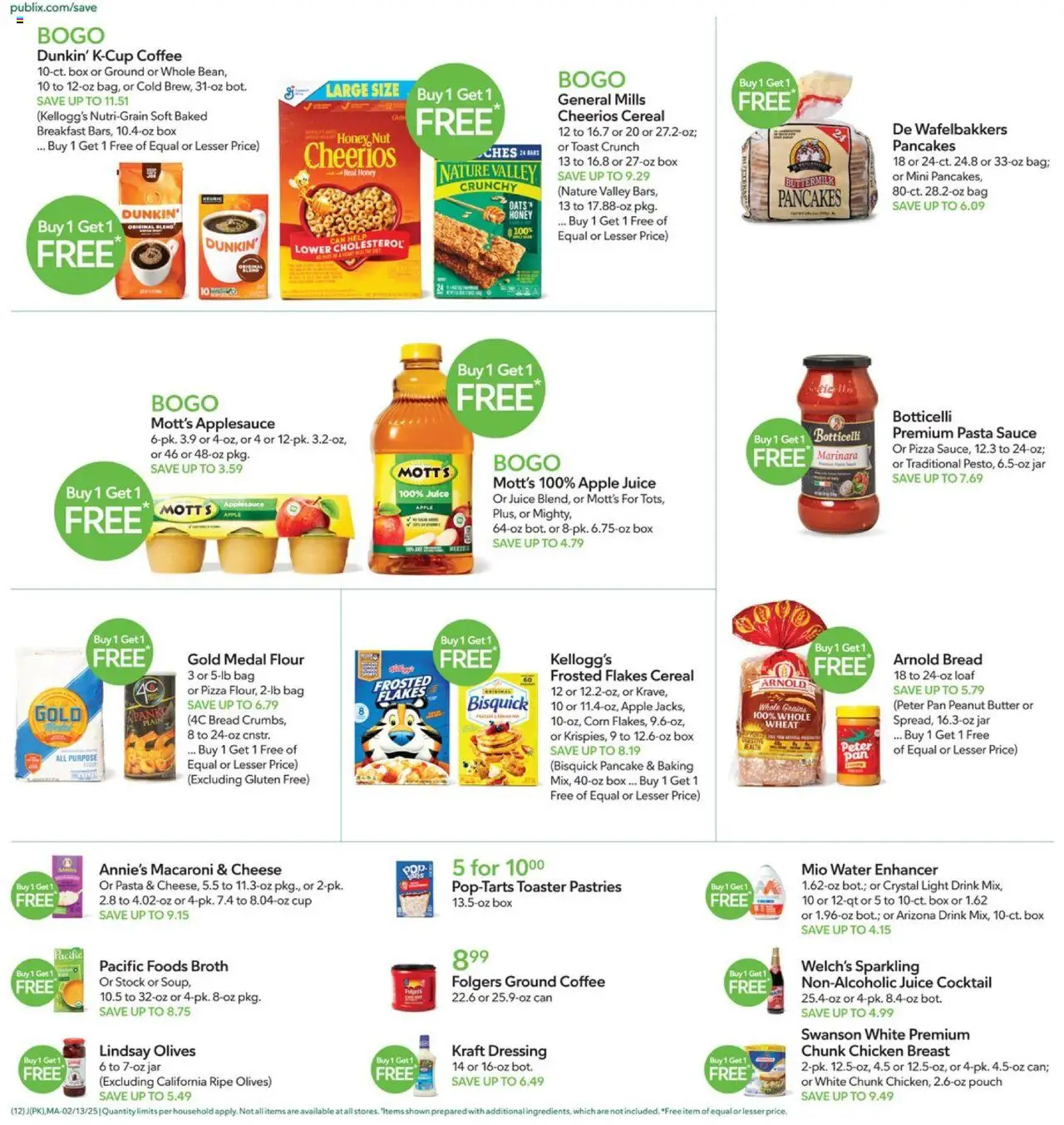 Publix Weekly ad from (02/13/2025) - Ad this week, Flyer - Page number 12