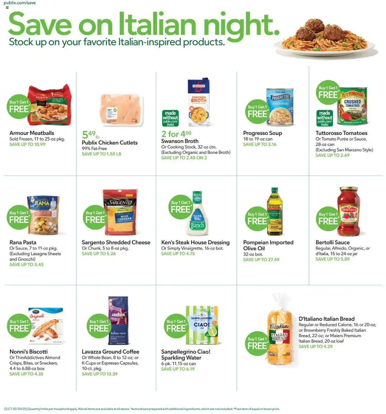 Publix Weekly ad from (02/19/2025) - Ad this week, Flyer - Page number 2
