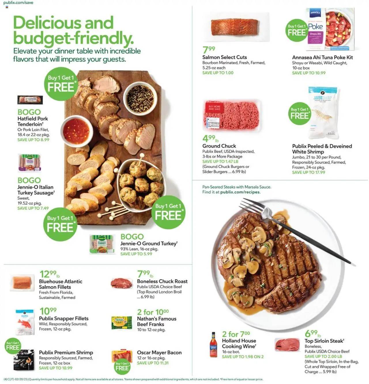 Publix Weekly ad from (02/19/2025) - Ad this week, Flyer - Page number 4
