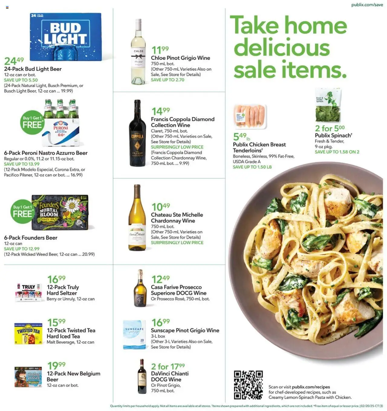 Publix Weekly ad from (02/19/2025) - Ad this week, Flyer - Page number 3