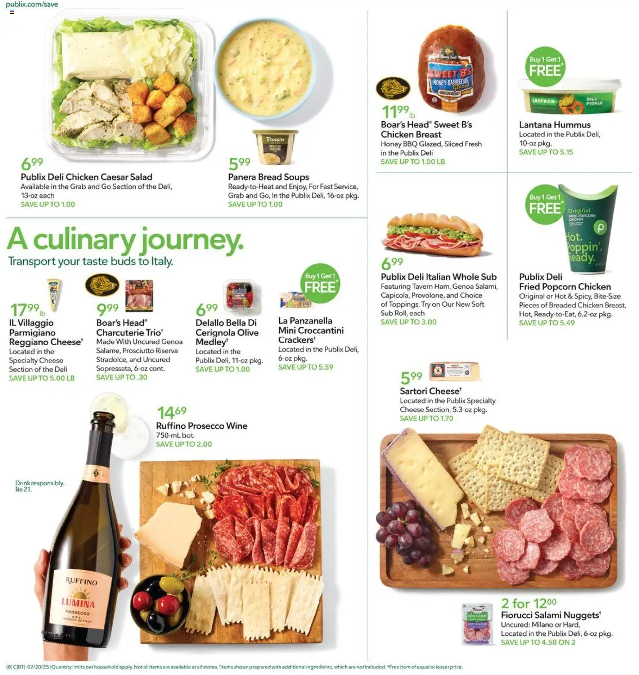 Publix Weekly ad from (02/19/2025) - Ad this week, Flyer - Page number 8