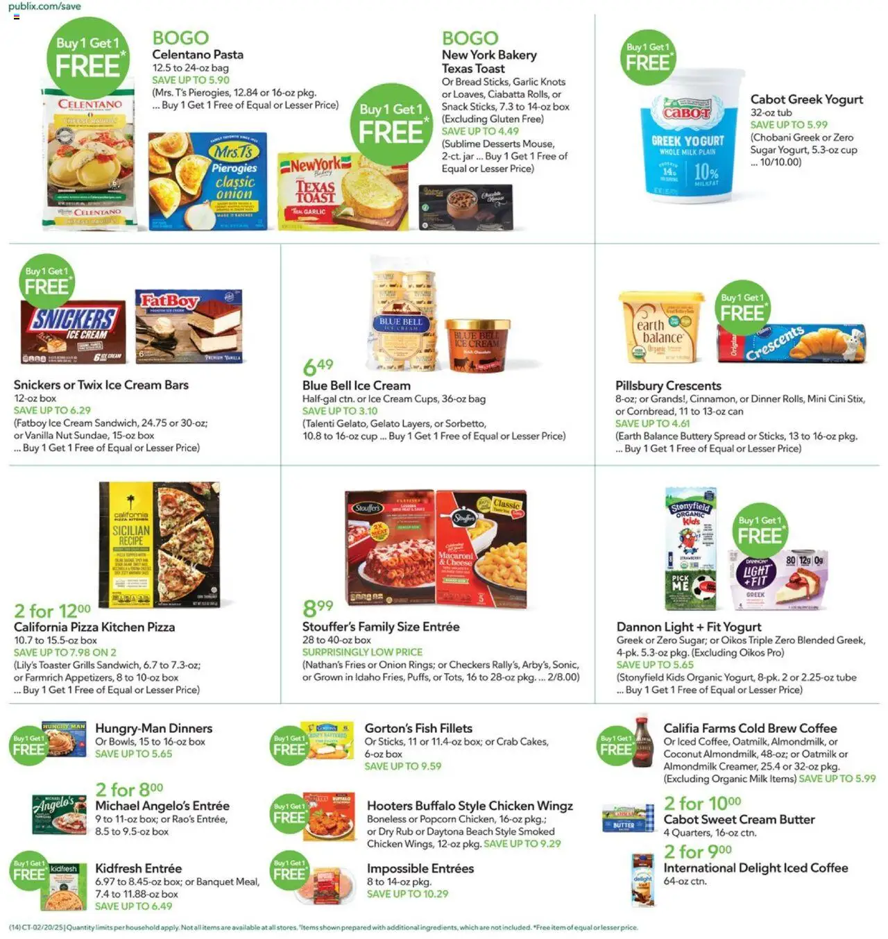 Publix Weekly ad from (02/19/2025) - Ad this week, Flyer - Page number 14