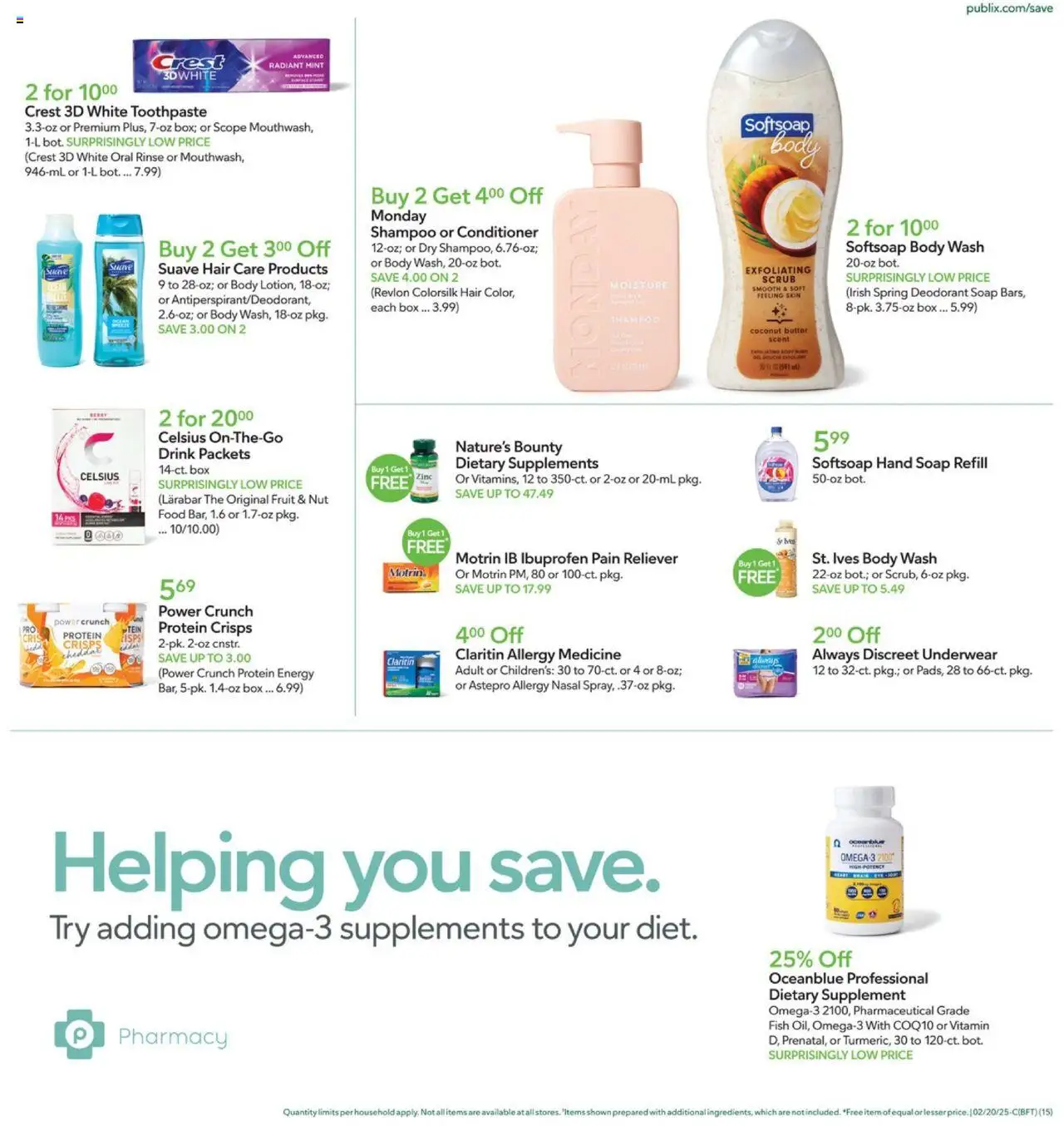 Publix Weekly ad from (02/19/2025) - Ad this week, Flyer - Page number 15