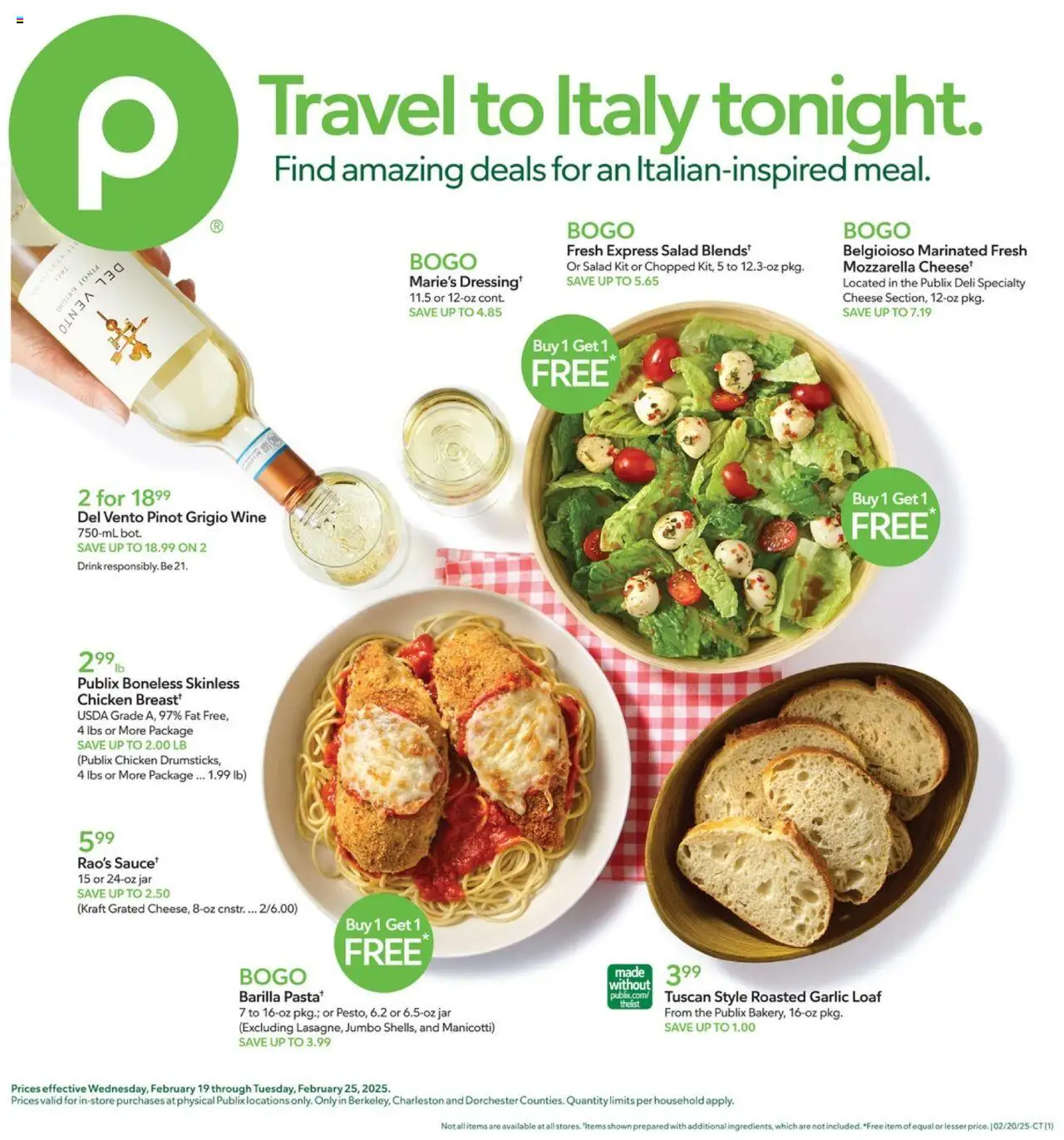 PUBLIX Weekly ad from 02/19/2025 >> Ad this week, Flyer