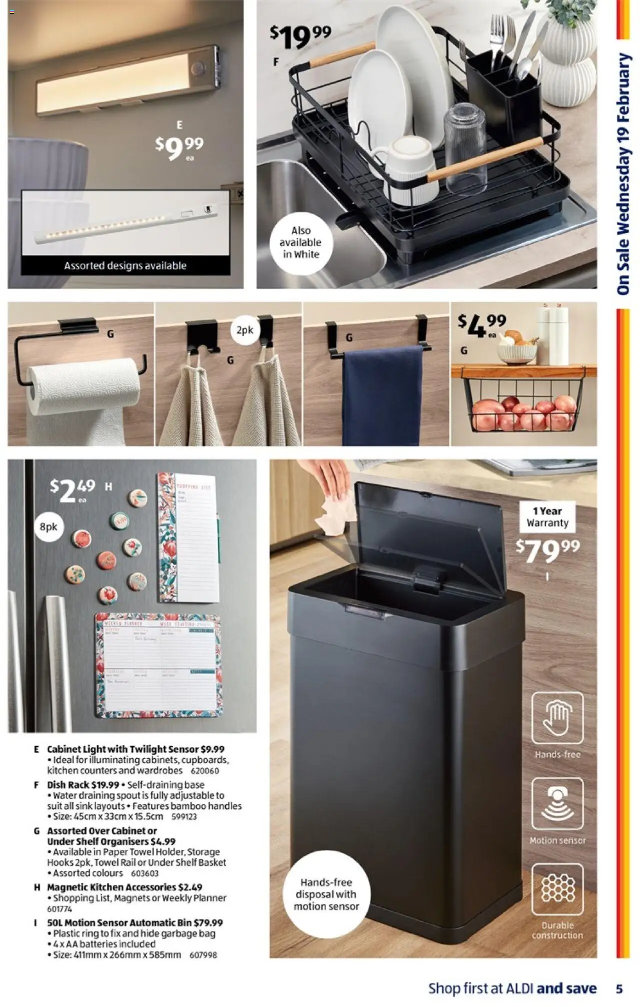 Aldi catalogue valid from 19/02/2025 - page 5
