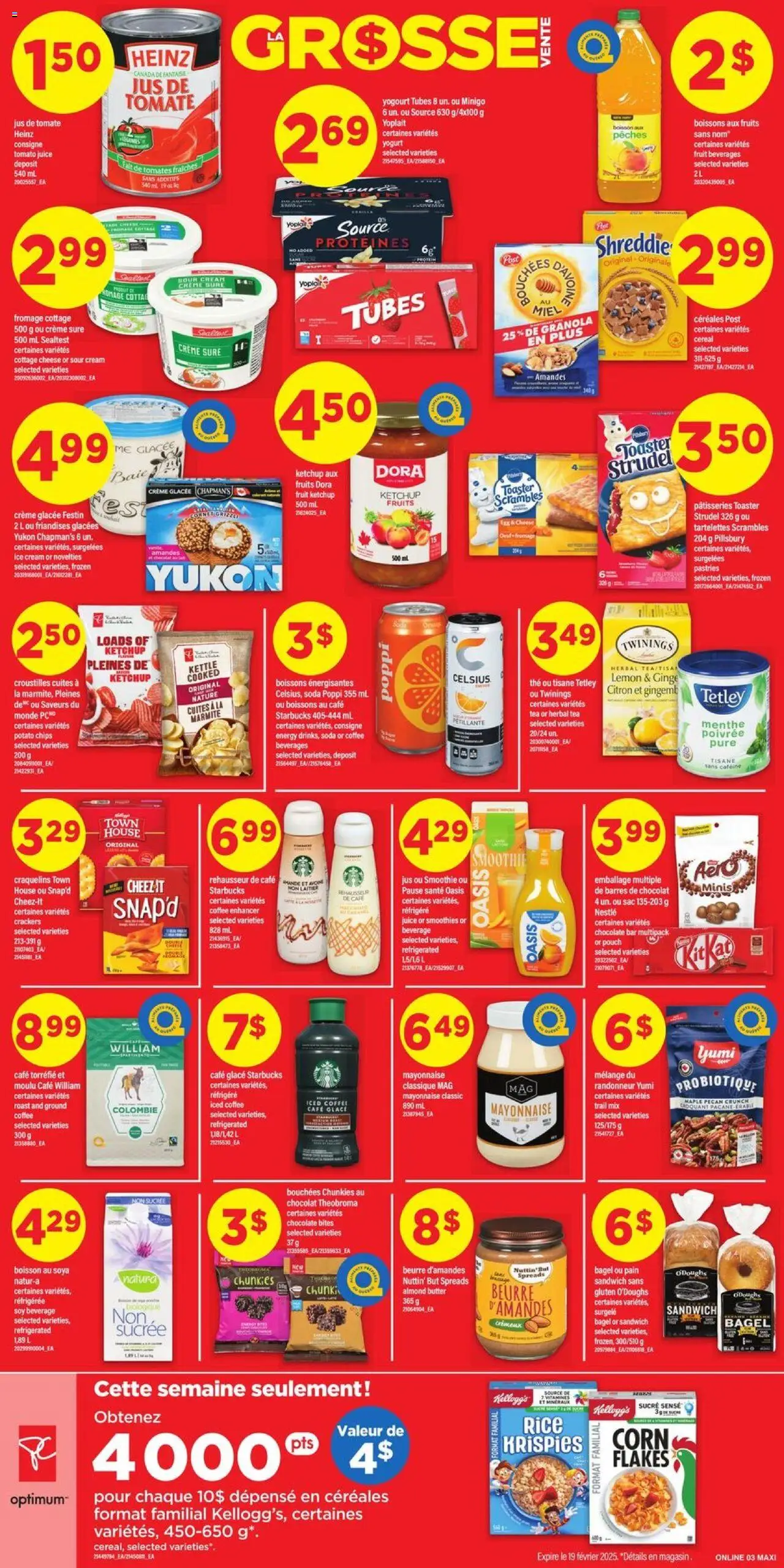 Le catalogue Weekly flyer / circulaire est valide à partir du Feb 13, 2025 numéro de la page 7
