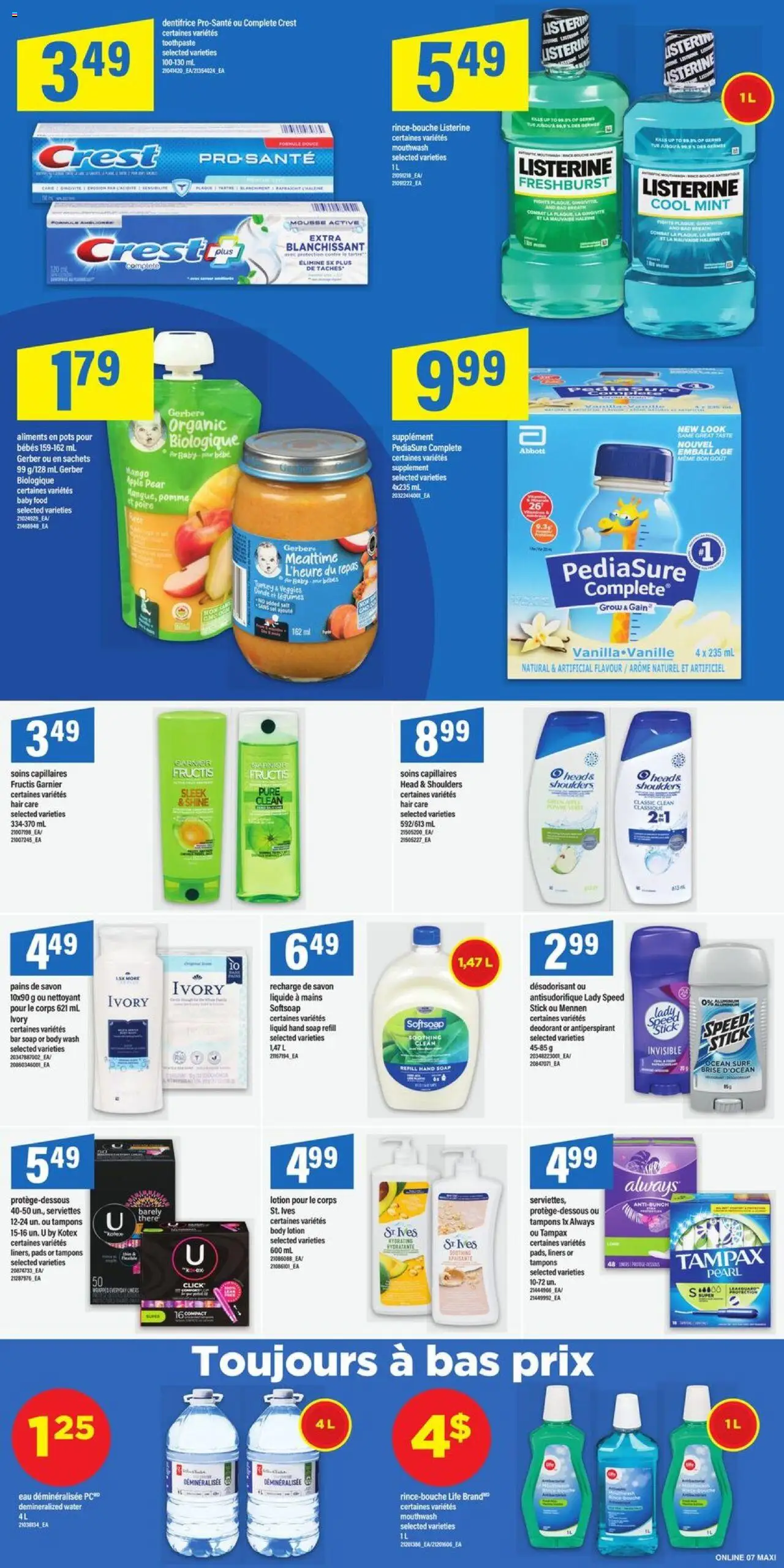 Le catalogue Weekly flyer / circulaire est valide à partir du Feb 13, 2025 numéro de la page 11