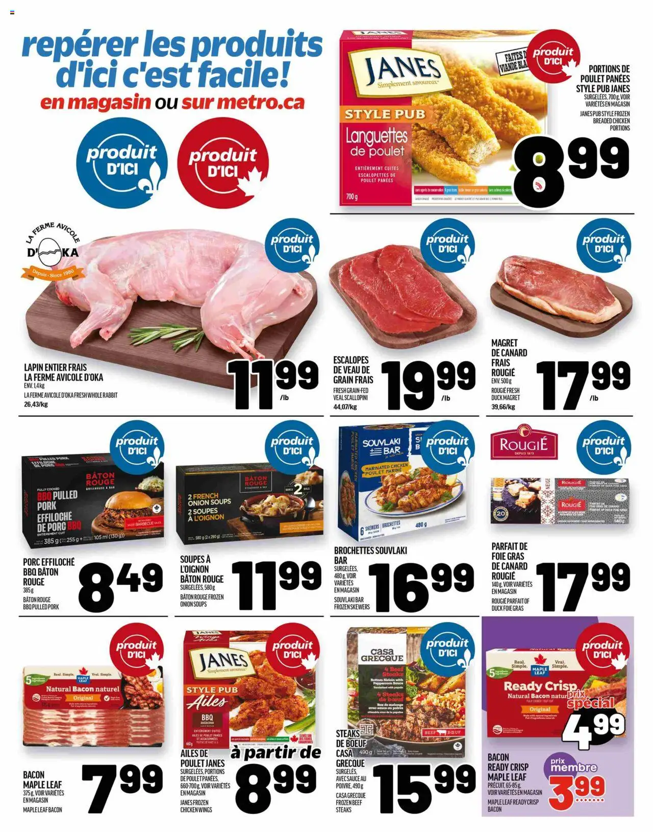 Le catalogue Québec - Canada est valide à partir du Feb 13, 2025 numéro de la page 4