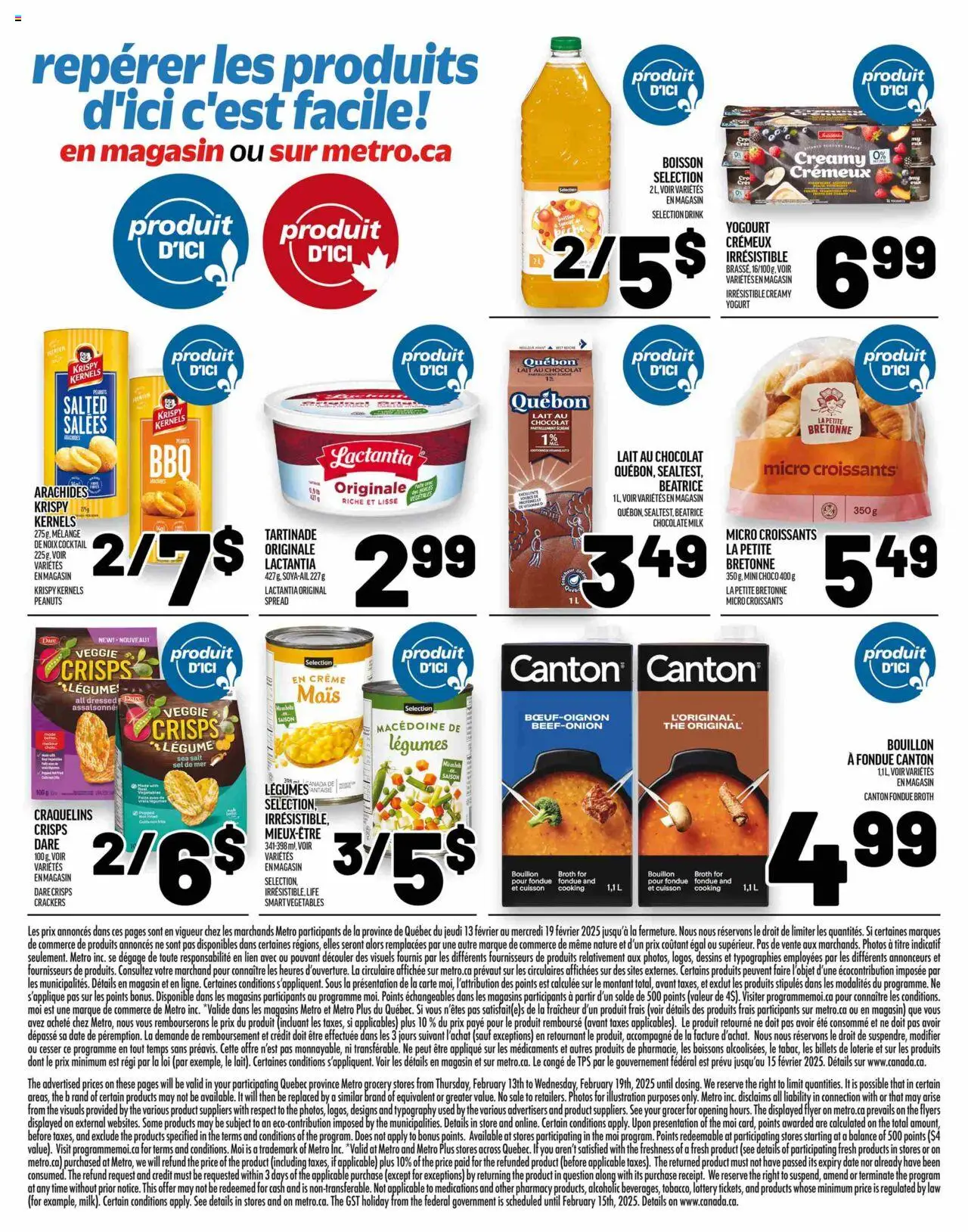 Metro flyer valid from Feb 13, 2025 - page number 10