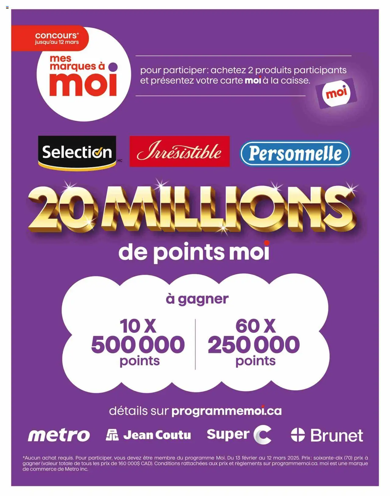 Le catalogue Marques Privées est valide à partir du Feb 13, 2025 numéro de la page 7