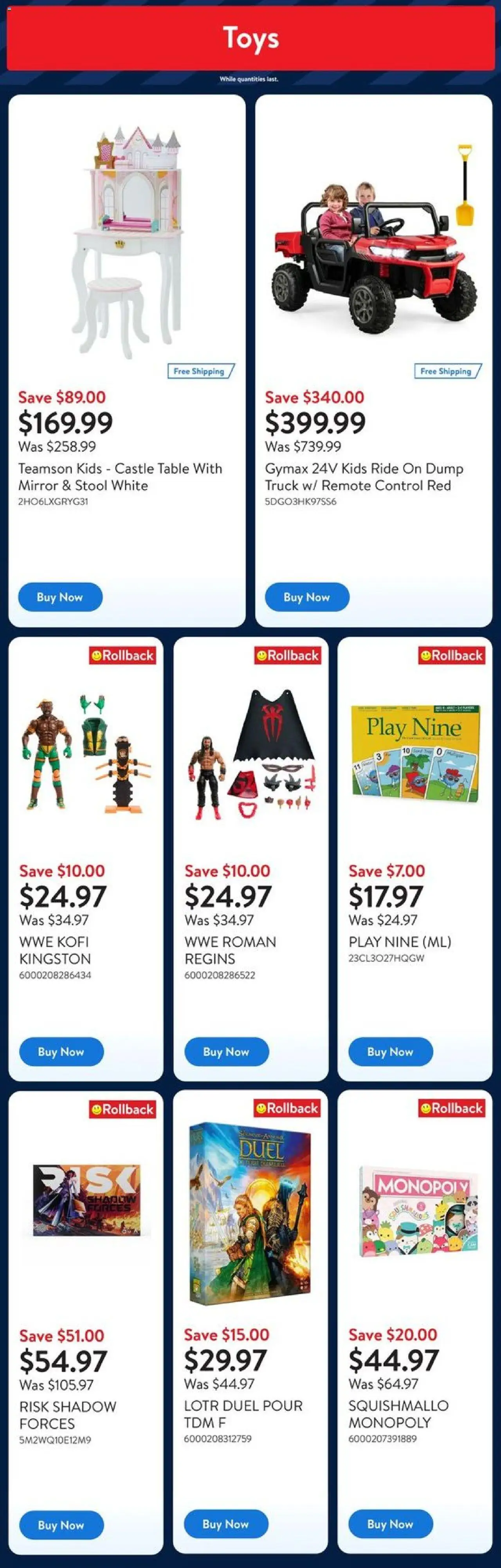 Walmart flyer valid from Feb 13, 2025 - page number 3