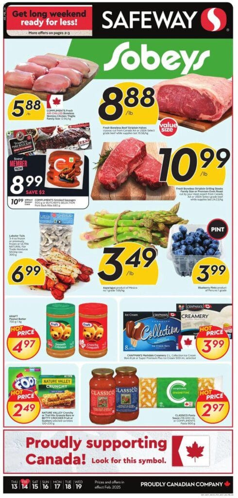 1739916828 538 Sobeys weekly flyer starting Feb 13 2025 scaled