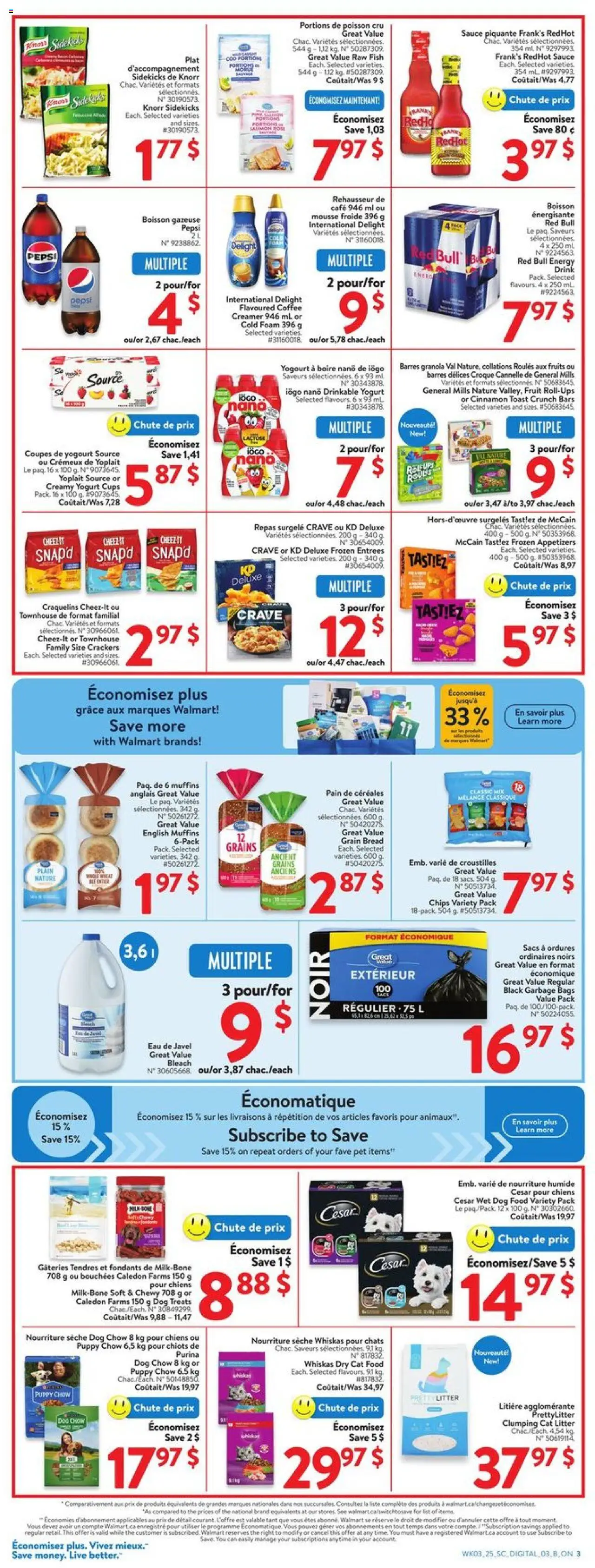 Walmart flyer valid from Feb 13, 2025 - page number 6