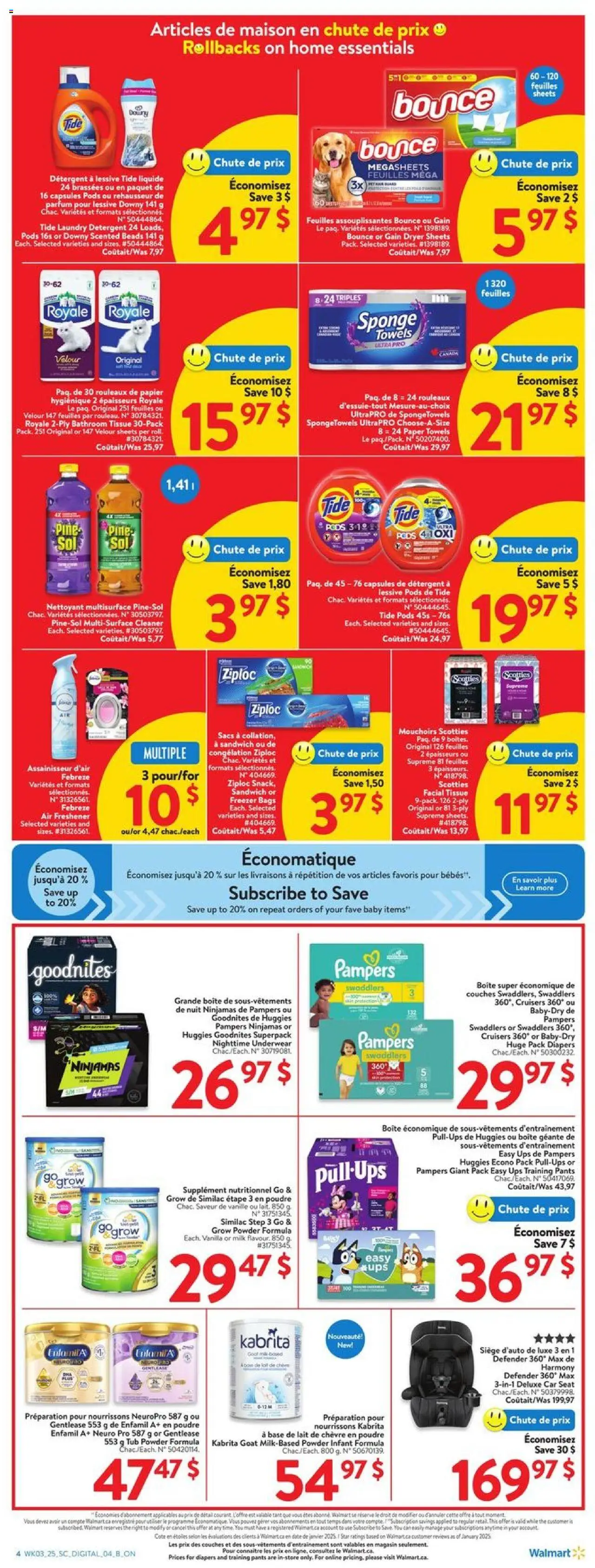 Walmart flyer valid from Feb 13, 2025 - page number 8