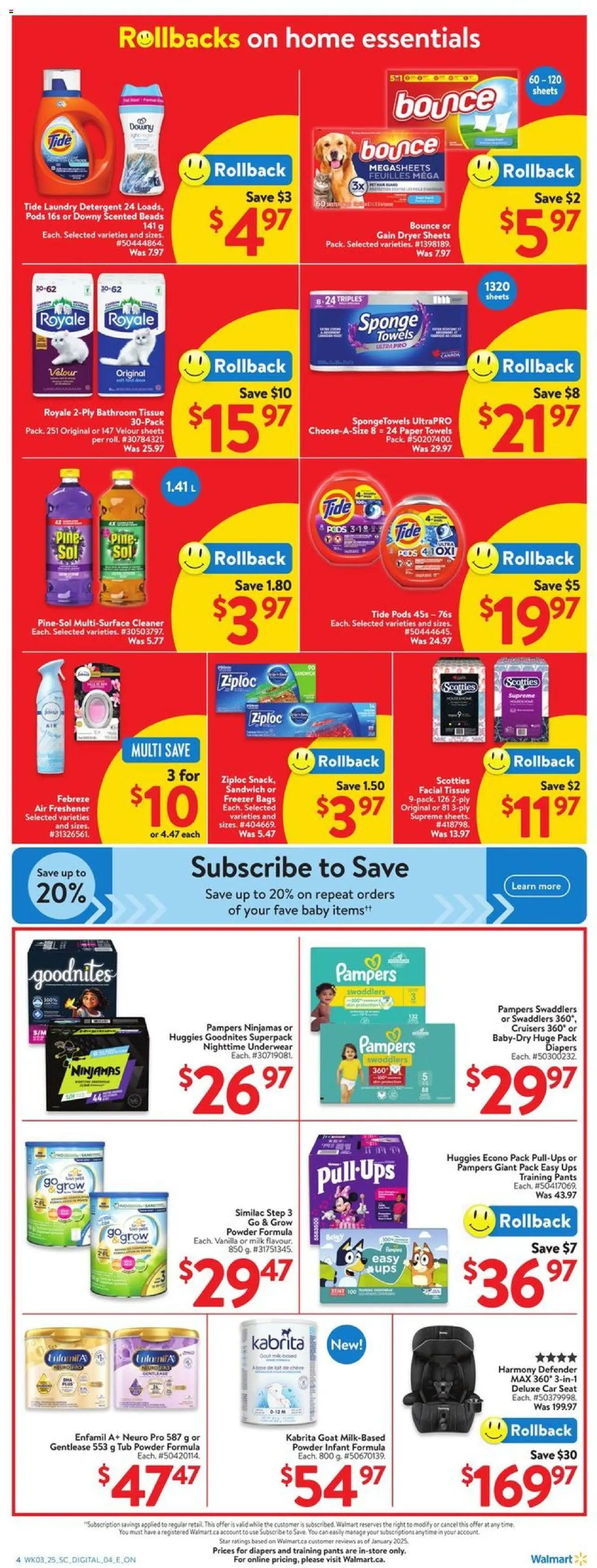 Walmart flyer valid from Feb 13, 2025 - page number 8