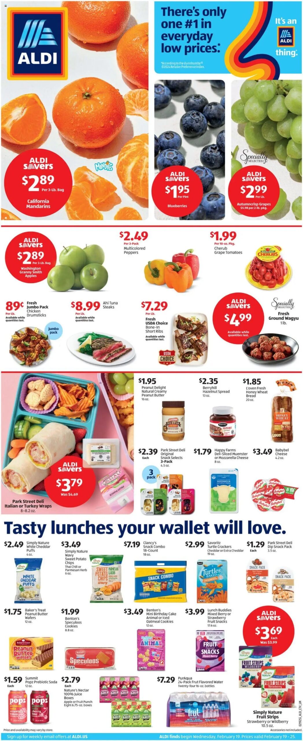 ALDI Weekly Ad from 02/19/2025 🛍️ > Flyer, Sales ad